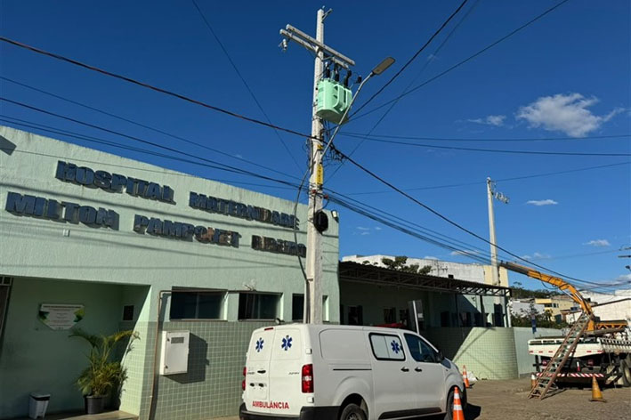 Subestação de energia começa a ser instalada e Hospital Maternidade de Baixa Grande se prepara para entrar em uma nova fase