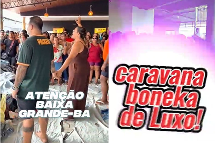 CARAVANA BONEKA DE LUXO desembarca na próxima quarta-feira em Baixa Grande trazendo peças com PREÇO DE FÁBRICA e ofertas que estão conquistando o Brasil!