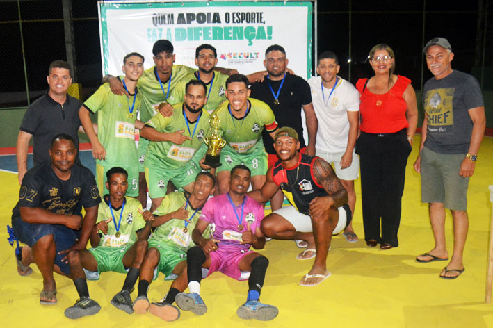 Posto Brasil foi o grande campeão do 3º Torneio Misto de Futsal no Prodecor, em Baixa Grande