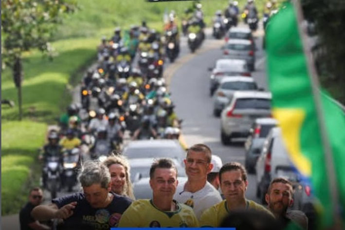 Bolsonaristas anunciam mega carreata em Ipirá no dia 24 de outubro