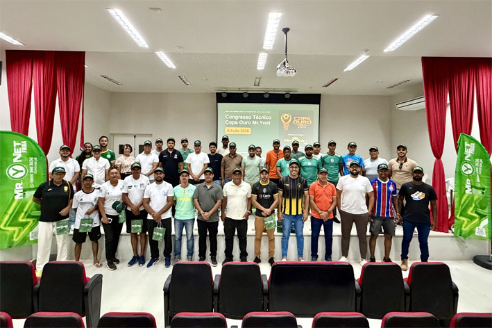 Copa Ouro Mr. Ynet 2026: congresso técnico em Mairi apresenta grupos e premiação de R$ 40 mil