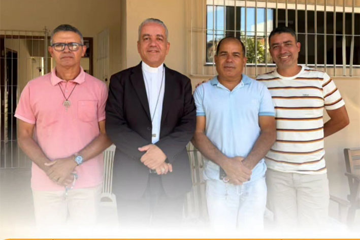 Dom Estevam anuncia data da ordenação diaconal de três candidatos de Itaberaba