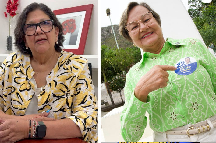 Valdice Castro, prefeita de Jacobina, cidade com mais de 60 mil eleitores, declara apoio a Flávio Bolsonaro