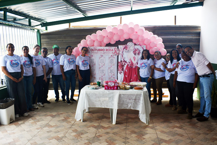Outubro Rosa: palestra e atendimentos de prevenção ao câncer de mama são realizados no Novo Horizonte, em Baixa Grande